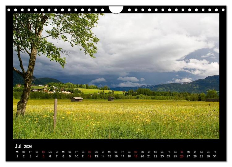 Produktbild: Natur erleben... (Wandkalender 2026 DIN A4 quer), CALVENDO Monatskalender
