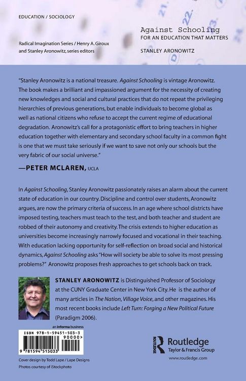 Produktbild: Against Schooling