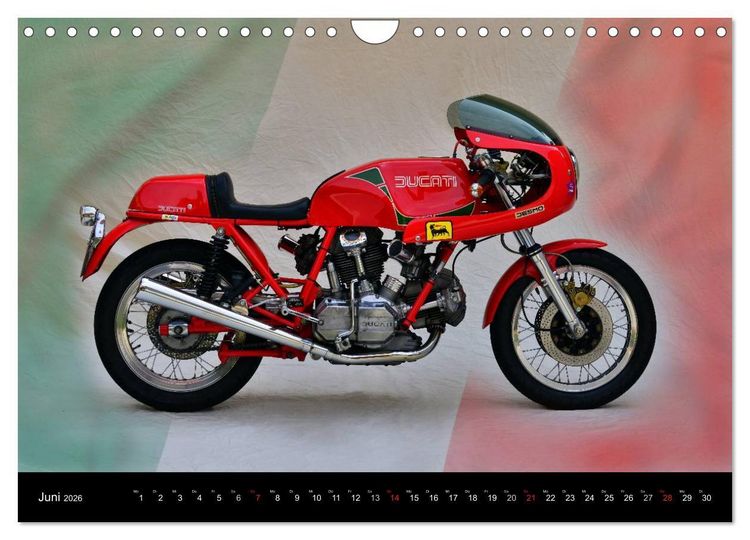 Produktbild: Ducati 900SS K&ouml;nigswelle (Wandkalender 2026 DIN A4 quer), CALVENDO Monatskalender