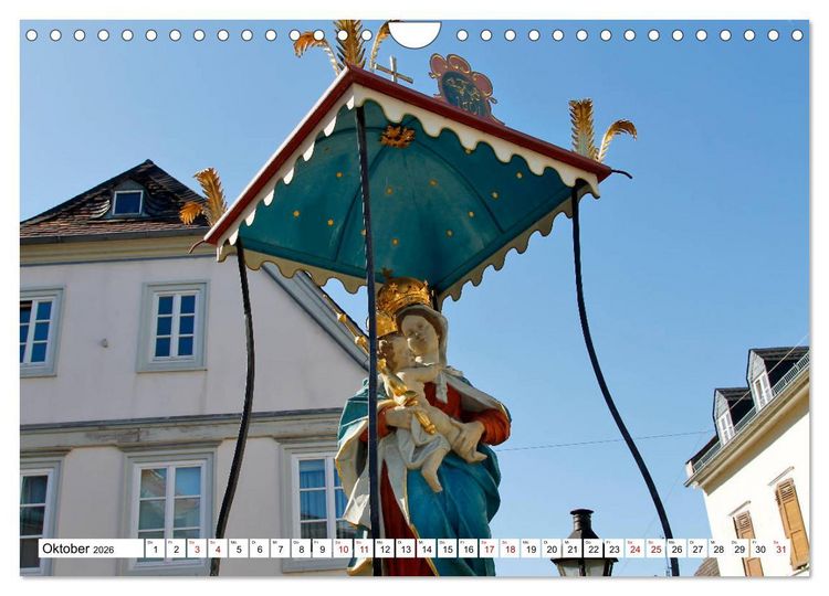 Produktbild: Hochheim am Main vom Frankfurter Taxifahrer Petrus Bodenstaff (Wandkalender 2026 DIN A4 quer), CALVENDO Monatskalender