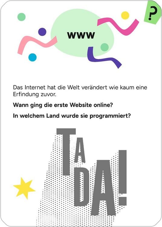 Produktbild: First Time - Das gro&szlig;e Quiz der ersten Male