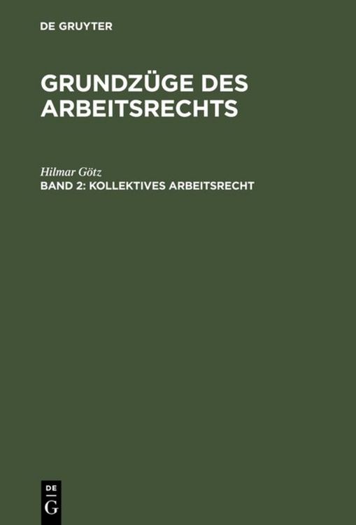 Produktbild: Kollektives Arbeitsrecht