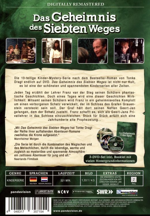 Produktbild: Das Geheimnis des Siebten Weges [3 DVDs]