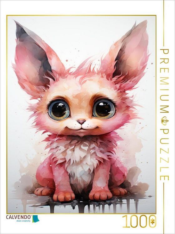 Produktbild: CALVENDO Puzzle Pinki | 1000 Teile Lege-Gr&ouml;&szlig;e 64x48cm Foto-Puzzle f&uuml;r gl&uuml;ckliche Stunden
