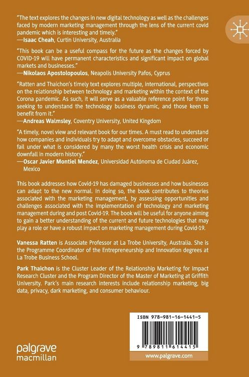 Produktbild: COVID-19, Technology and Marketing