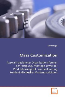 Produktbild: Siegel Gerd: Mass Customization