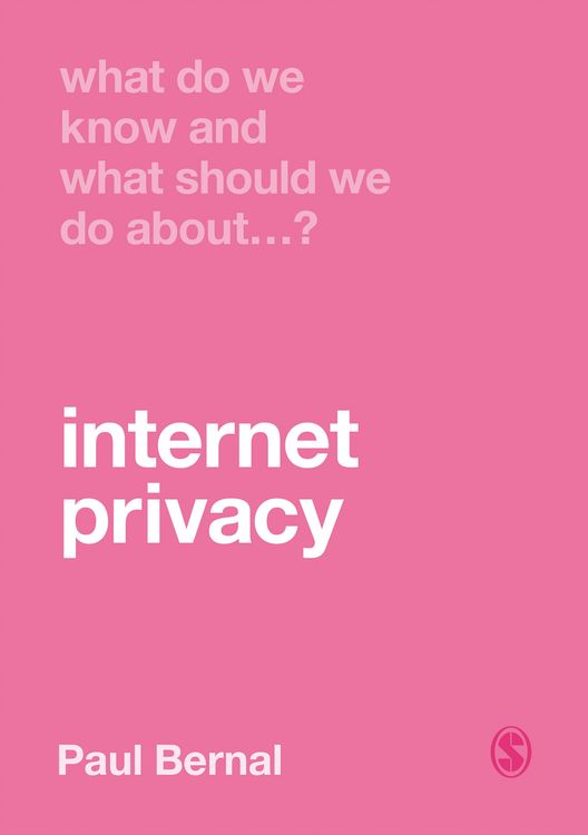 Produktbild: What Do We Know and What Should We Do About Internet Privacy?