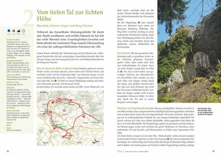 Produktbild: Vergessene Pfade Fr&auml;nkische Schweiz