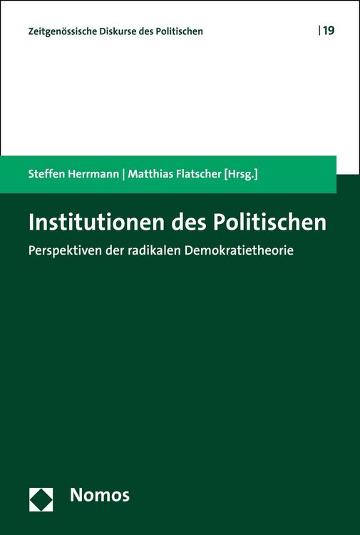 Produktbild: Institutionen des Politischen
