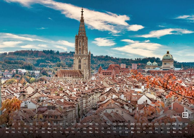 Produktbild: Schweiz - 2027 - Kalender DIN A2