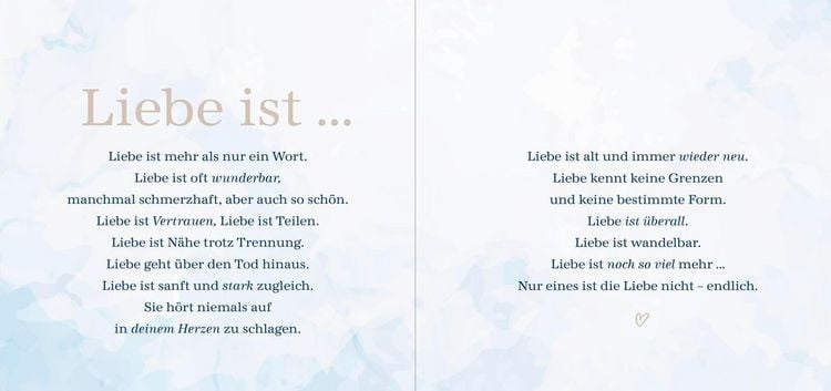 Produktbild: Liebe bleibt f&uuml;r immer