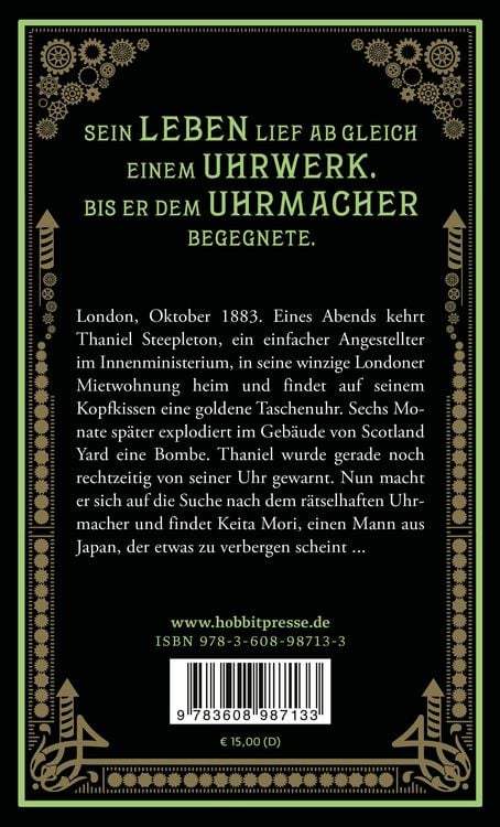 Produktbild: Der Uhrmacher in der Filigree Street