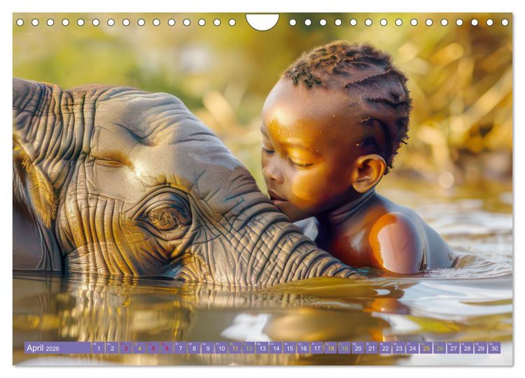 Produktbild: Afrika begeistert - Afrikas Sch&ouml;nheit (Wandkalender 2026 DIN A4 quer), CALVENDO Monatskalender