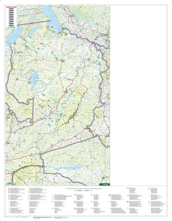 Produktbild: Sambia 1 : 1 1 000 000