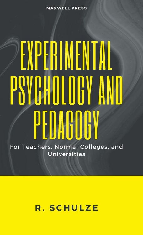 Produktbild: Experimental Psychology and Pedagogy