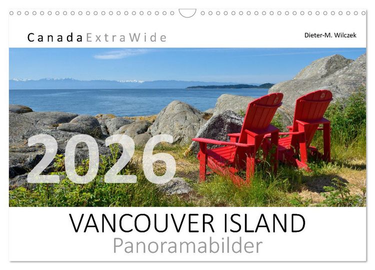 Produktbild: Vancouver Island Panoramabilder (Wandkalender 2026 DIN A3 quer), CALVENDO Monatskalender