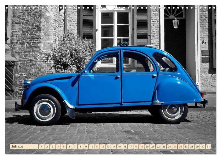 Produktbild: Citro&euml;n 2CV - Entenparade (Wandkalender 2026 DIN A3 quer), CALVENDO Monatskalender