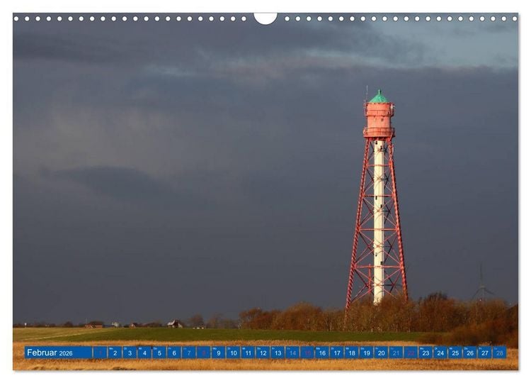 Produktbild: Die Krummh&ouml;rn Gemeinde in Ostfriesland (Wandkalender 2026 DIN A3 quer), CALVENDO Monatskalender