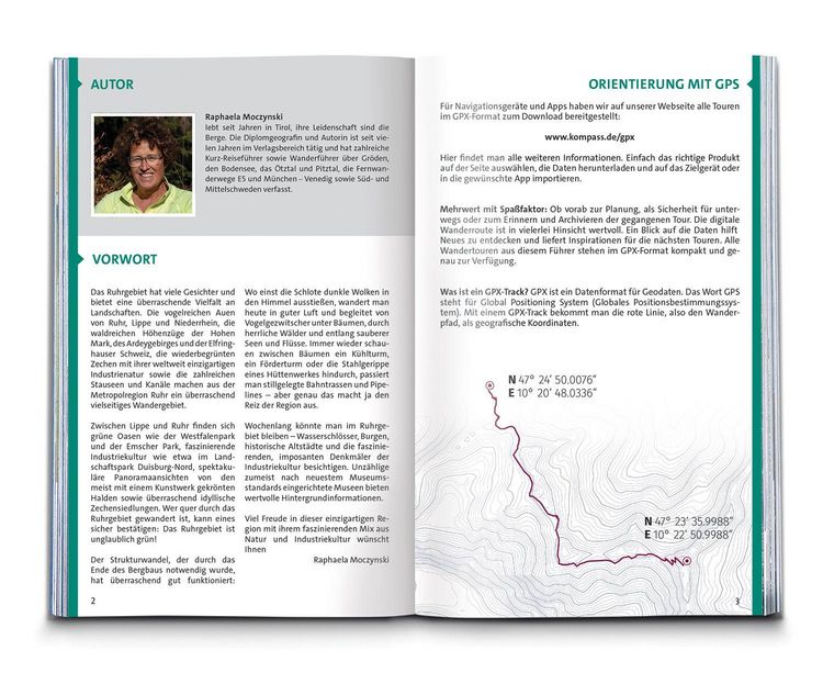 Produktbild: KOMPASS Wanderf&uuml;hrer Ruhrgebiet, 50 Touren