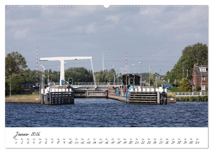 Produktbild: Boat and Bike S&uuml;dholland (Wandkalender 2026 DIN A2 quer), CALVENDO Monatskalender