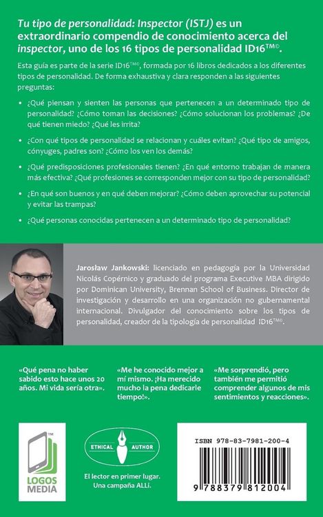 Produktbild: Tu tipo de personalidad - Inspector (ISTJ)