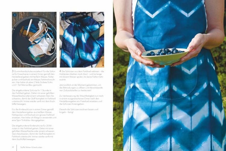 Produktbild: Stoffe f&auml;rben und bedrucken