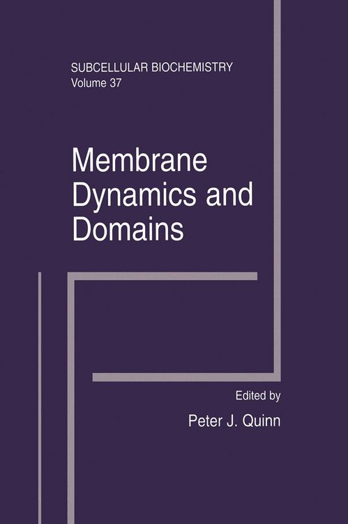 Produktbild: Membrane Dynamics and Domains