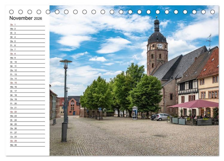 Produktbild: Sangerhausen (Tischkalender 2026 DIN A5 quer), CALVENDO Monatskalender
