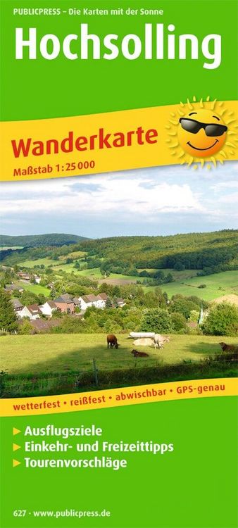 Produktbild: Wanderkarte Hochsolling 1 : 25 000