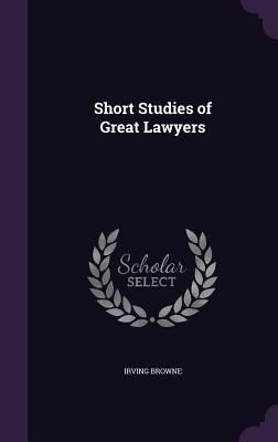 Produktbild: Short Studies of Great Lawyers
