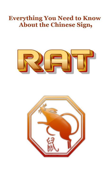 Produktbild: Everything You Need to Know About the Chinese Zodiac Sign, Rat (Chinese Astrology, #1)