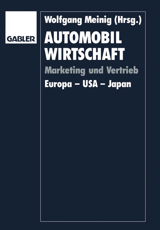 Produktbild: Automobilwirtschaft