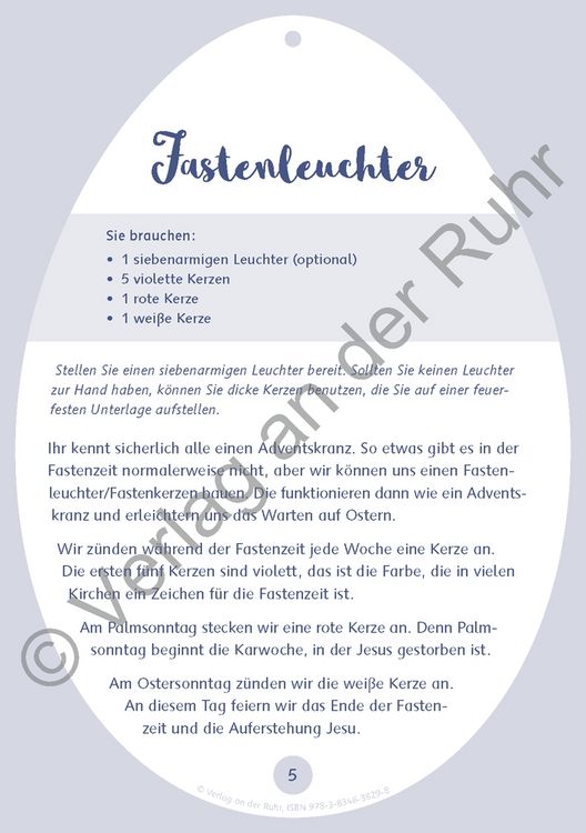 Produktbild: Unser Osterkalender f&uuml;r die Kita und zu Hause