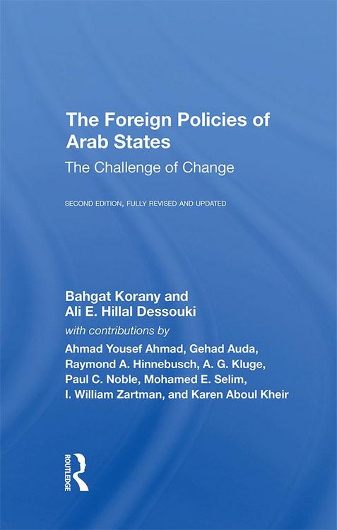 Produktbild: The Foreign Policies Of Arab States