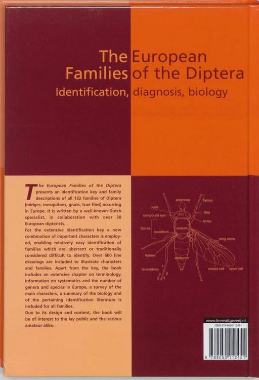 Produktbild: The European Families of the Diptera