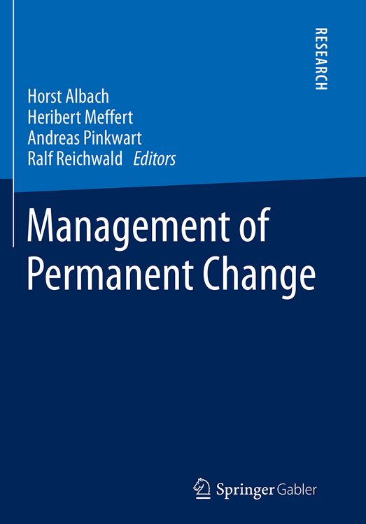Produktbild: Management of Permanent Change