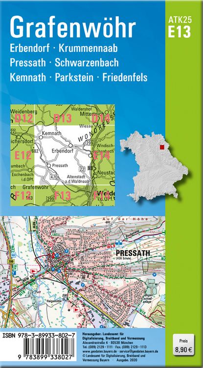 Produktbild: Grafenw&ouml;hr 1 : 25 000