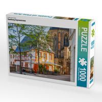 Produktbild: CALVENDO Puzzle Ein Motiv aus dem Kalender Saarburg Impressionen | 1000 Teile Lege-Gr&ouml;&szlig;e 64x48cm Foto-Puzzle f&uuml;r gl&uuml;ckliche Stunden