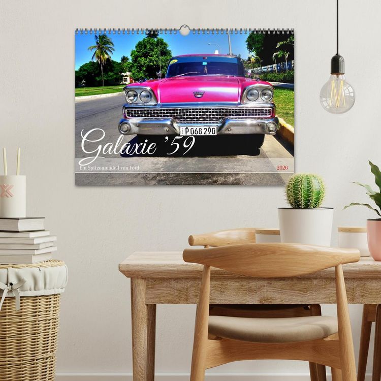 Produktbild: Galaxie '59 - Ein Spitzenmodell von Ford (Wandkalender 2026 DIN A3 quer), CALVENDO Monatskalender