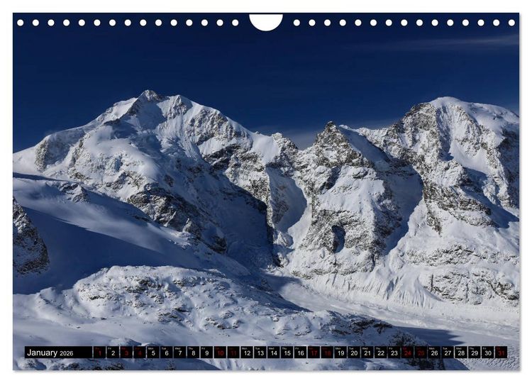 Produktbild: The Upper Engadine (Wall Calendar 2026 DIN A4 landscape), CALVENDO 12 Month Wall Calendar