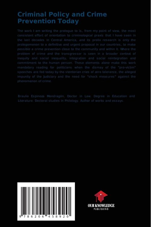 Produktbild: Criminal Policy and Crime Prevention Today