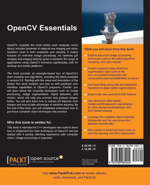 Produktbild: Opencv Essentials
