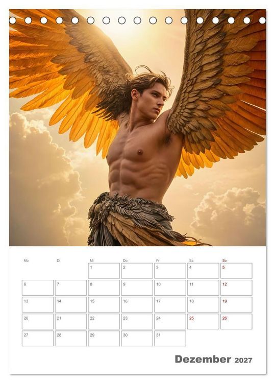 Produktbild: Gesch&ouml;pfe der griechischen Mythologie - Eine KI-Welt der griechischen G&ouml;tter, Kreaturen und Abenteurer (Tischkalender 2027 DIN A5 hoch), CALVENDO Monatskalender