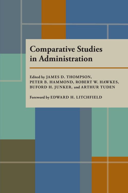 Produktbild: Comparative Studies in Administration