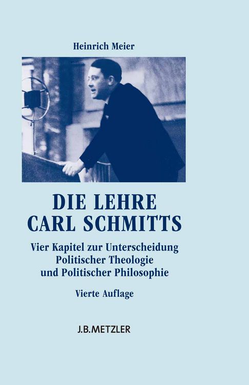 Produktbild: Die Lehre Carl Schmitts