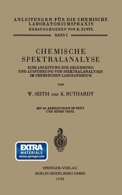 Produktbild: Chemische Spektralanalyse