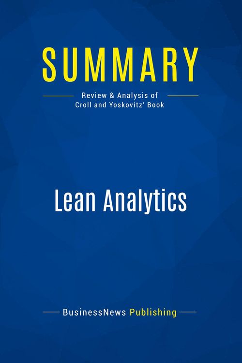Produktbild: Summary: Lean Analytics