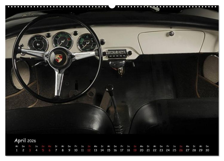 Produktbild: Classic 356 (Wandkalender 2026 DIN A2 quer), CALVENDO Monatskalender