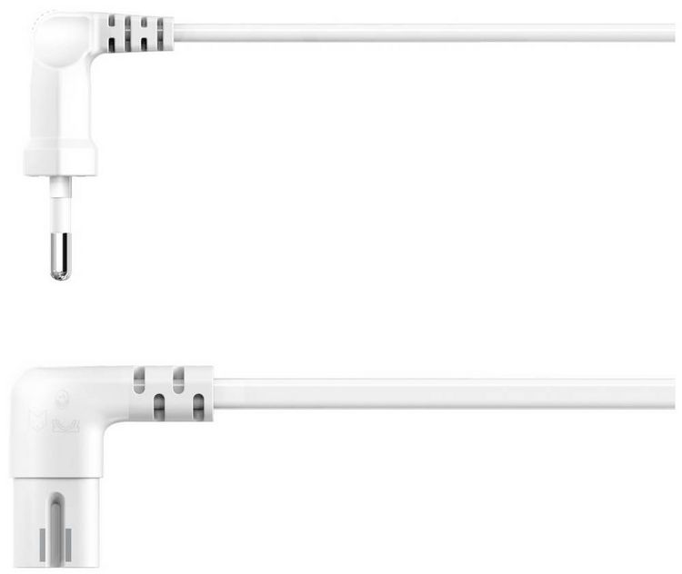 Produktbild: Hama 00221102 Strom Netzkabel Wei&szlig; 5m