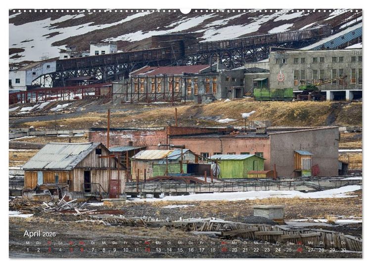 Produktbild: Spitzbergen - Impressionen aus der Arktis (hochwertiger Premium Wandkalender 2026 DIN A2 quer), Kunstdruck in Hochglanz